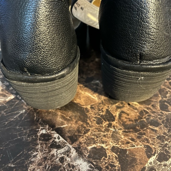 Fly London platform Velcro ankle strap opening toed shoes - Picture 10 of 15